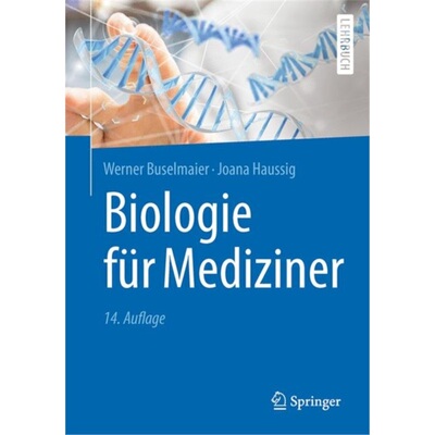预订不退不换Biologie fur Mediziner[9783662564691]