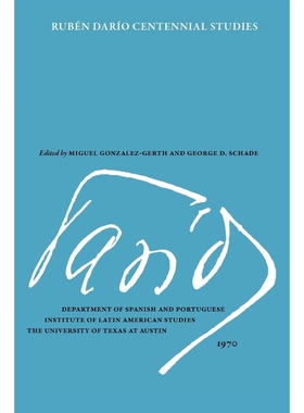 按需印刷Ruben Dario Centennial Studies[9780292739703]