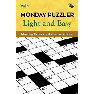 按需印刷Monday Puzzler Light and Easy Vol 1:Monday Crossword Puzzles Edition[9781682804131]