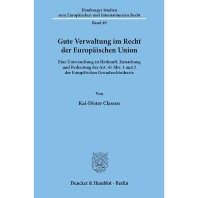 预订【德语】 Gute Verwaltung im Recht der Europaischen