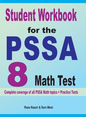 按需印刷Student Workbook for the  PSSA 8  Math Test[9781646120949]