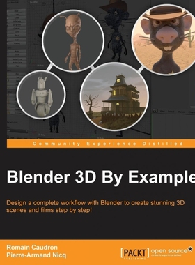 按需印刷Blender 3D By Example[9781785285073]