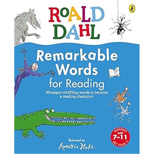 现货 罗尔德·达尔非凡阅读词汇 Roald Dahl Remarkable Words for Reading 英文原版 上海外文 9780241611180