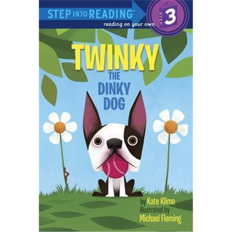 原版进口英语分级阅读Twinky the Dinky Dog(Step into Reading)英文原版绘本读物阶梯阅读儿童英语启蒙