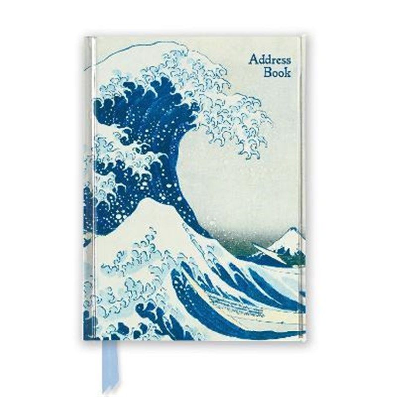 预订hokusai: the great wave (address book)