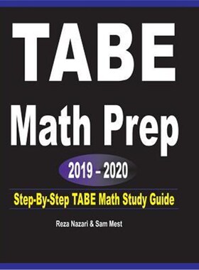 按需印刷TABE  Math Prep  2019 - 2020[9781646120536]