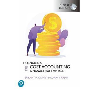 预订不退不换Horngren's Cost Accounting, Global Edition