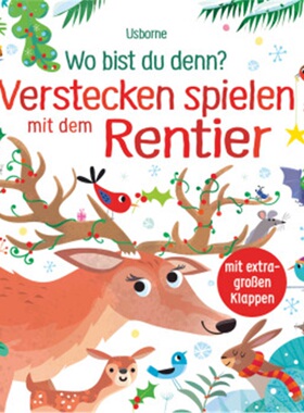 预订不退不换德语 Wo bist du denn? Verstecken spielen mit dem Rentier[9781789414905]