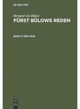 按需印刷DEG 1903?C1906[9783111044637]