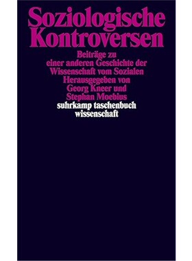 预订【德语】Soziologische Kontroversen