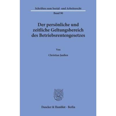 预订【德语】 Der persOnliche und zeitliche Geltungsber