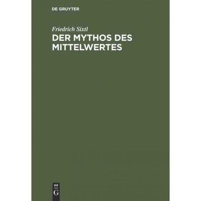 按需印刷不退不换DEG Der Mythos des Mittelwertes[9783486233209]