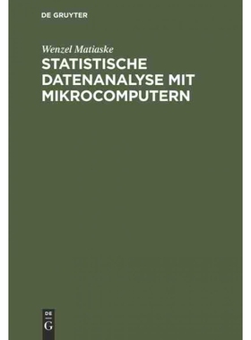 按需印刷不退不换DEG Statistische Datenanalyse mit Mikrocomputern[9783486239164]