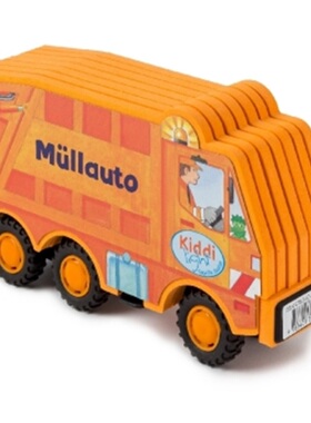 预订【德语】Mein Kiddilight Auto - Mullauto[9783401712079]