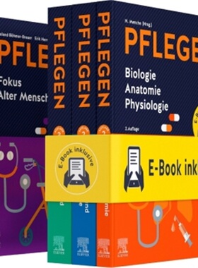 预订【德语】PFLEGEN Lernpaket 2.A. + Fokus Alter Mensch[9783437254253]
