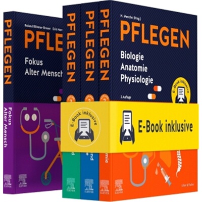 预订【德语】PFLEGEN Lernpaket 2.A. + Fokus Alter Mensch[9783437254253]