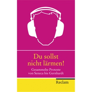 sollst nicht larmen 预订 9783150202999 德语