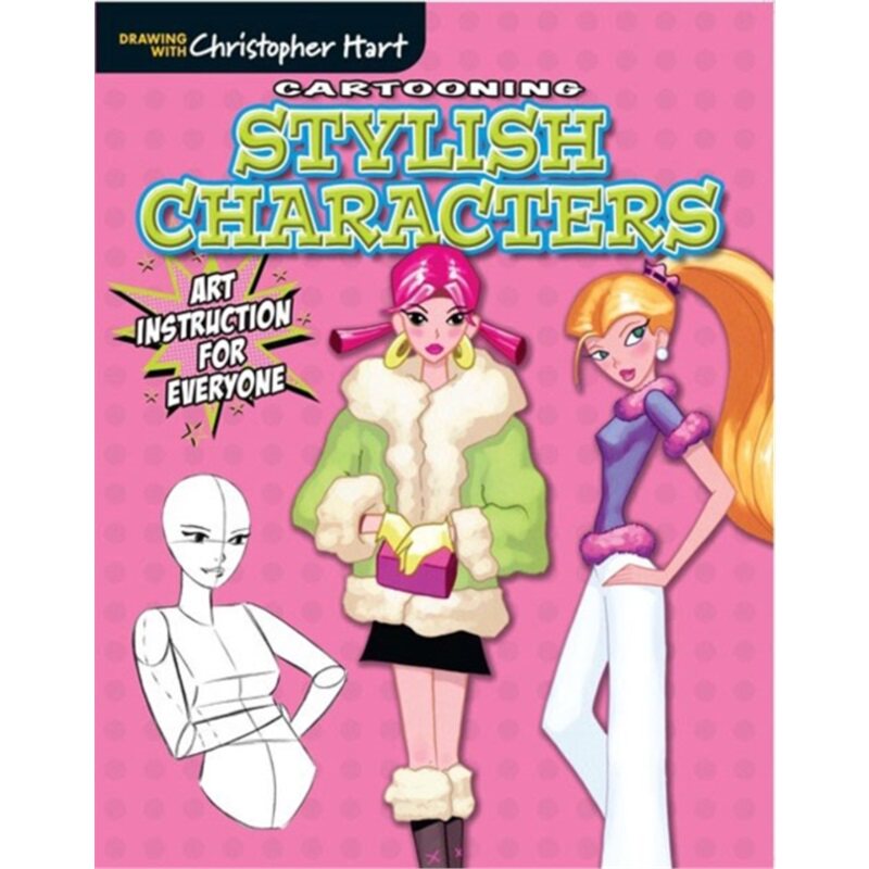 预订不退不换Cartooning Stylish Characters[9781942021162]