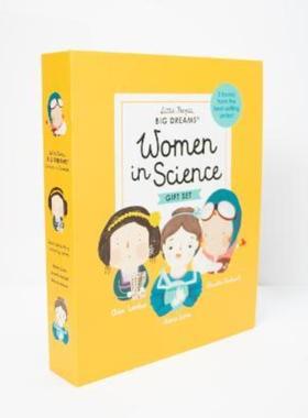 预订Little People, BIG DREAMS: Women in Science:3 books from the best-selling series! Ada Lovelace - Marie Curie - Ameli