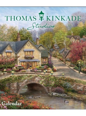 预订Thomas Kinkade Studios 2026 Deluxe Wall Calendar[9781524896881]