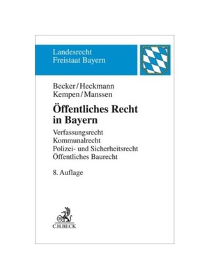 预订【德语】?ffentliches Recht in Bayern:Verfassungsrecht, Kommunalrecht, Polizei- und Sicherheitsrecht, ?ffentliches Ba