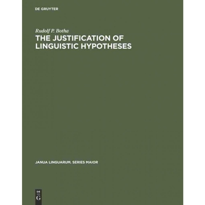 按需印刷不退不换DEG The Justification of Linguistic Hypotheses[9789027925428]