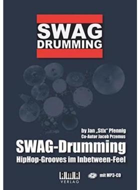 预订【德语】 Swag-Drumming. Bd.1:HipHop-Grooves im Inbetween-Feel