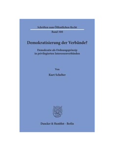 预订【德语】Demokratisierung der Verb?nde?:Demokratie als Ordnungsprinzip in privilegierten Interessenverb?nden.