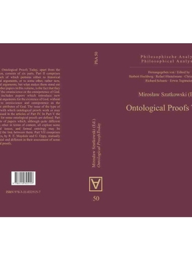 按需印刷DGYT Ontological Proofs Today[9783110325157]