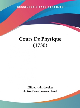 按需印刷不退不换Cours De Physique (1730)[9781104638641]