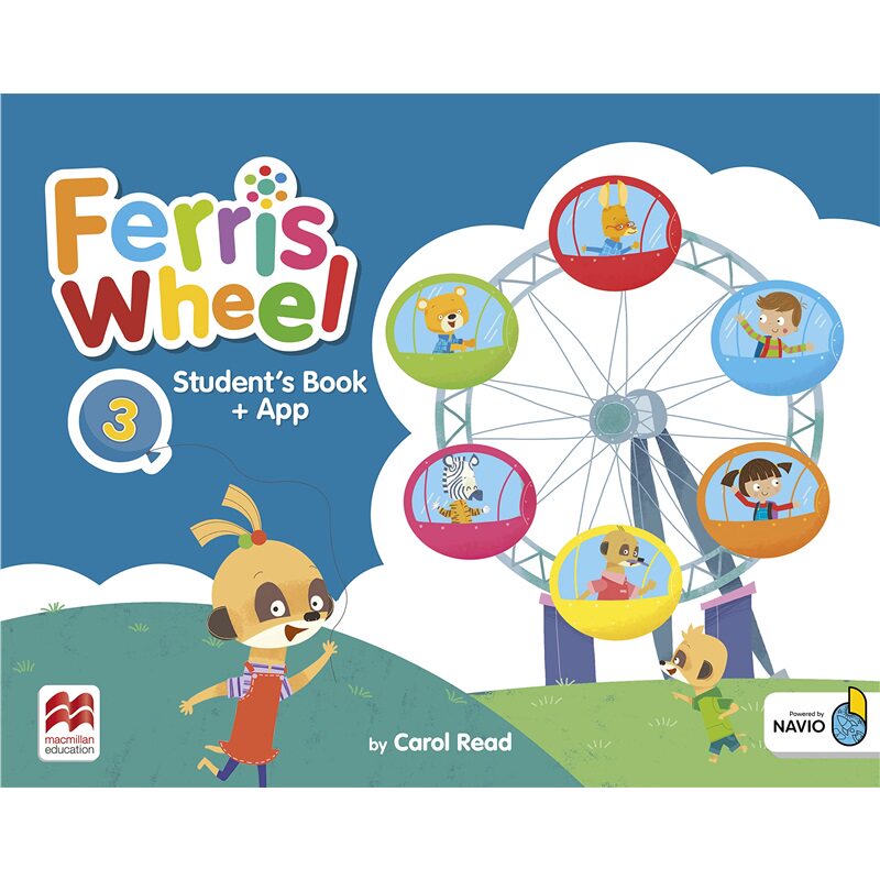 现货 摩天轮学生用书(含Navio应用3) Ferris Wheel Student's Book with Navio App 3 英文原版 上海外文 9781380026774