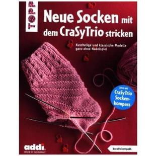 und Modelle Socken CraSyTrio stricken dem Neue mit klassische 预订 Kuschelige 德语