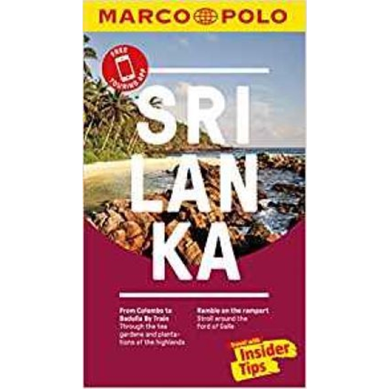 预订sri lanka marco polo pocket travel guide - with pull out map