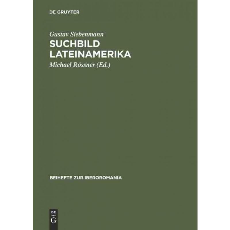 按需印刷DEG Suchbild Lateinamerika[9783484529199] 书籍/杂志/报纸 文学小说类原版书 原图主图