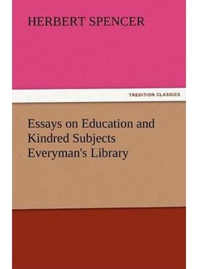 按需印刷不退不换Essays on Education and Kindred Subjects Everyman's Library[9783842481565]