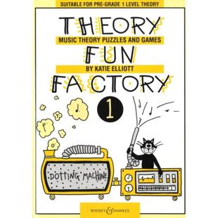 预订Theory Fun Factory 1:Music Theory Puzzles and Games
