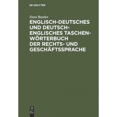 按需印刷DEG Englisch deutsches und deutsch englisches Taschenw?rterbuch der Rechts  und Gesch?ftssprache[9783111283357]