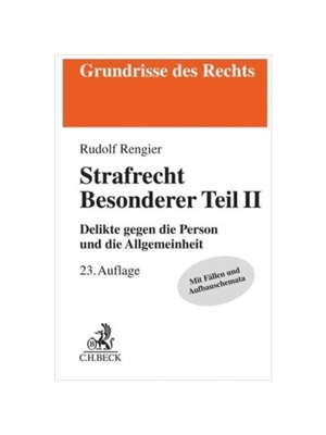 预订【德语】Strafrecht Besonderer Teil II:Delikte gegen die Person und die Allgemeinheit