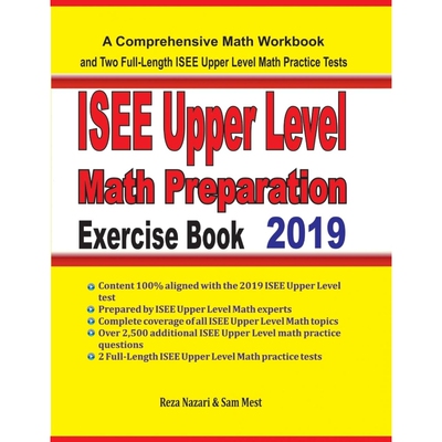 按需印刷ISEE Upper Level Math Preparation Exercise Book[9781646120000]