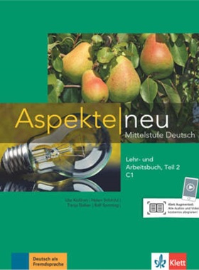 预订【德语】 Aspekte neu Lehr- und Arbeitsbuch C1, m. Audio-CD. Tl.2[9783126050388]