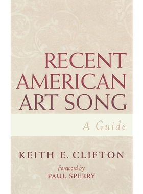 按需印刷Recent American Art Song[9780810859401]