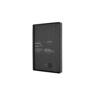 预订不退不换德语 Moleskine Notizbuch - Ledereinband Large, A5, Liniert, Hard Cover, Sch[8053853605931]