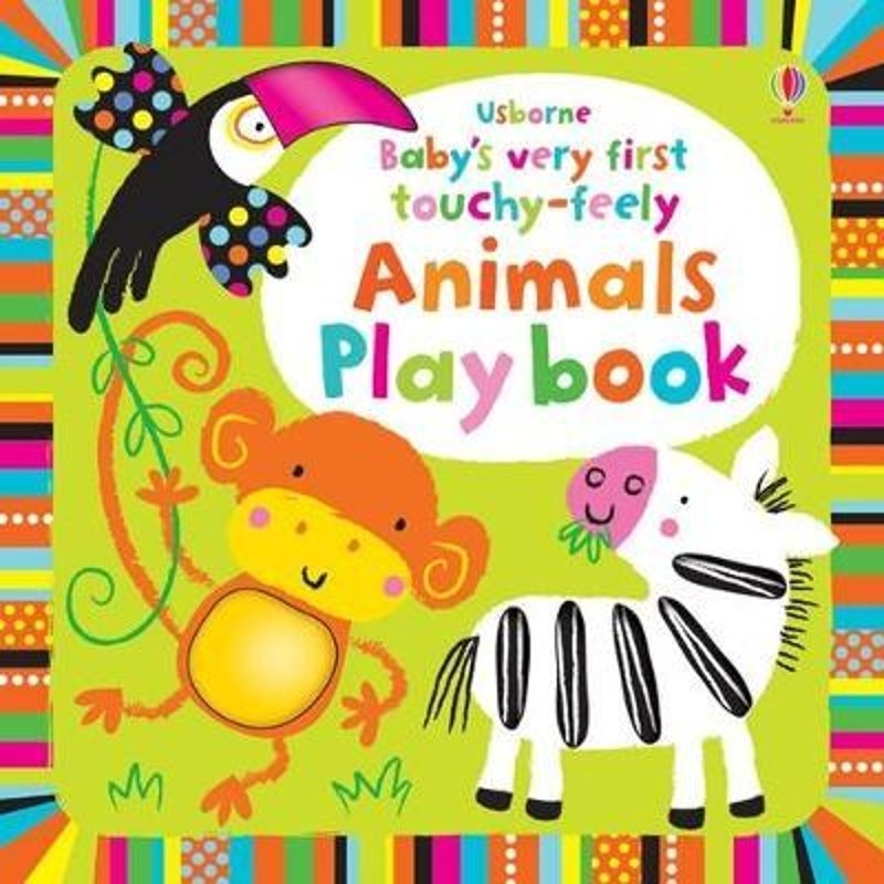 预订babys very first touchy-feely animals playbook
