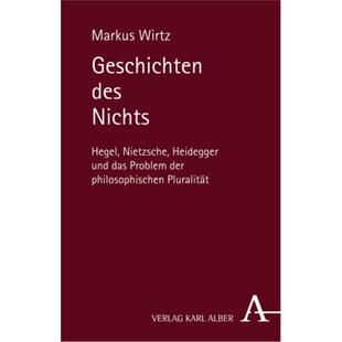 Heidegger 德语 Hegel 预订 und der des Problem Geschichten philosop Nichts das Nietzsche