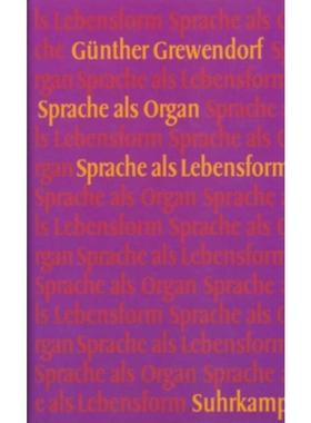 预订【德语】 Sprache als Organ, Sprache als Lebensform:M