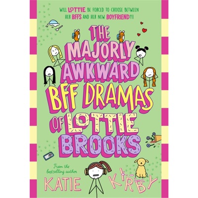 现货The Majorly Awkward BFF Dramas of Lottie  Brooks  洛蒂·布鲁克斯