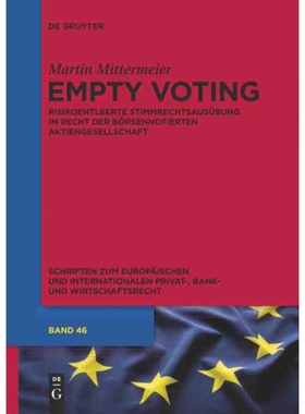 按需印刷DEG Empty Voting[9783110315622]