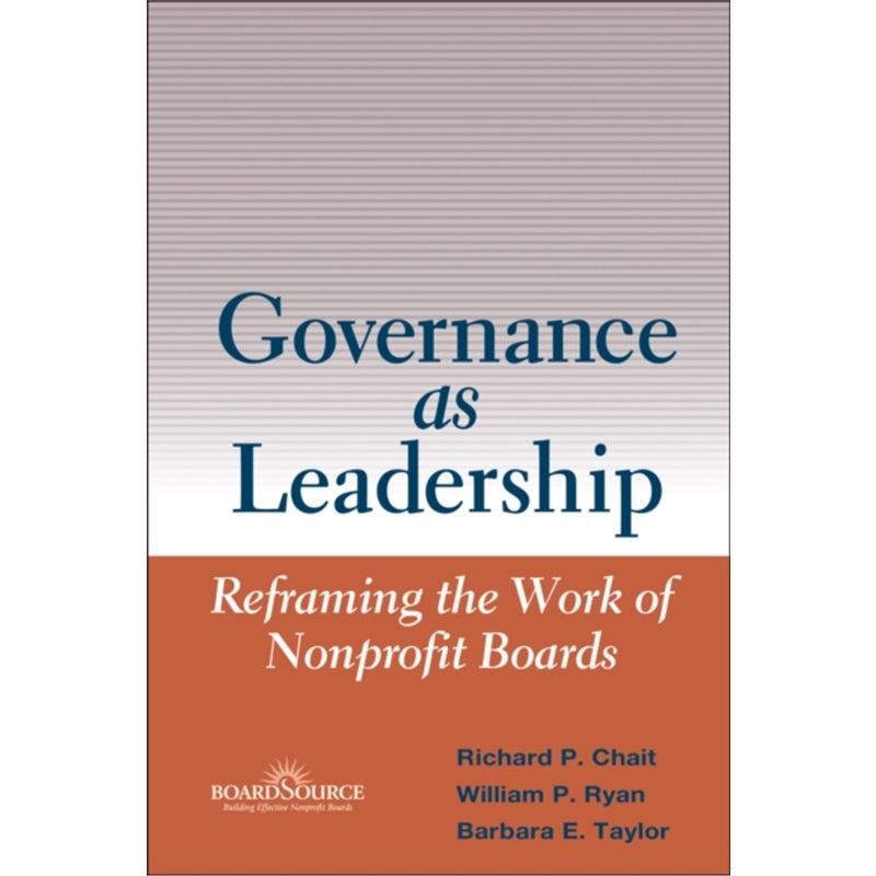 预订Governance as Leadership[9780471684206]