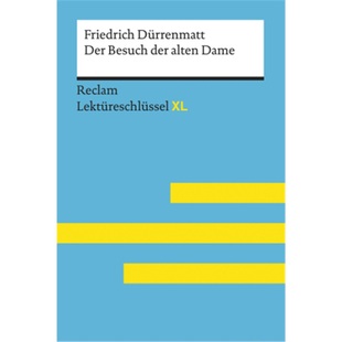 Besuch 9783150154670 Friedrich 德语 Der Dürrenmatt alten der 预订 Dame Lektüreschlüssel von