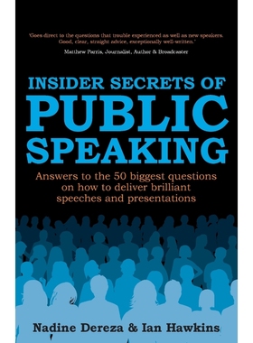 预订Insider Secrets of Public Speaking - Answers to the 50 Biggest Questions on How to Deliver Brilliant